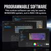 imageEPOMAKER x Aula F75 Ultra Wireless Gaming Keyboard with Knob 10000mAh Hot Swap RGB PBT Keycap Creamy Sound VIA 75 Mechanical Keyboard for WinMac Blue Pink MintBlack Pink