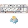 imageEPOMAKER Galaxy100 QMKVIA Wireless Gaming Keyboard Marble White Switch 35 Pieces Sea Salt Silent Mechanical Keyboard Switches Set