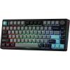 imageEPOMAKER TH80 V2 75 Wireless Mechanical Keyboard with Metal Knob 8000mAh 24GhzBTUSBC RGB Hot Swap Custom Driver PBT Keycap Wireless Gaming Keyboard for PCMac Black Creamy JadeBlack