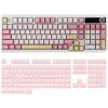 imageEPOMAKER TH99 PRO 96 Mechanical Keyboard with Screen amp KnobAegisSil Keycap Set Silicone Material