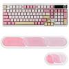 imageEPOMAKER TH99 PRO 96 Mechanical Keyboard with Screen amp KnobCloudGel Wrist Rest for Keyboard and Mouse