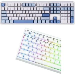 imageEPOMAKER TH108 Full Size Mechanical KeyboardGlintrix PBT Shine Through Keycaps