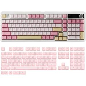 imageEPOMAKER TH99 PRO 96 Mechanical Keyboard with Screen amp KnobAegisSil Keycap Set Silicone Material