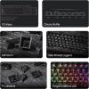 imageEPOMAKER SmokFiber Keycaps Set  120 Keys SidePrinted PC ShineThrough Keycaps Cherry Profile NonSlip MXStem Compatible for 6168848798100104 ANSI Layout Mechanical Gaming Keyboards