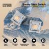 imageEPOMAKER Sea Salt Silent Mechanical Keyboard Switches SetSorane 39gf Gaming Keyboard Switches Set