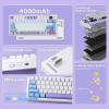 imageEPOMAKER X Aula F75 MAX Wireless Mechanical Keyboard with TFT Screen and KnobSorane 39gf Gaming Keyboard Switches Set