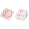 imageEPOMAKER Nude Rosa 40gf Silent Gaming Keyboard SwitchesRoseveil Silent Keyboard Switch for Mechanical Gaming Keyboard