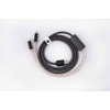 image:imageEPOMAKER 2in1 USBC Dual 8K Gaming Keyboard Cable Single Crystal Copper Braided Charging CableUSB A to Type C for Mechanical KeyboardsMagnetic KeyboardMiceHubs Black GlossBlack