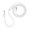image:imageEPOMAKER 2in1 USBC Dual 8K Gaming Keyboard Cable Single Crystal Copper Braided Charging CableUSB A to Type C for Mechanical KeyboardsMagnetic KeyboardMiceHubs Black GlossWhite