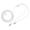 image:imageEPOMAKER 2in1 USBC Dual 8K Gaming Keyboard Cable Single Crystal Copper Braided Charging CableUSB A to Type C for Mechanical KeyboardsMagnetic KeyboardMiceHubs Black GlossWhite
