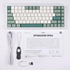 image:imageEPOMAKER EP84 Pro Upgraded 75 RGB Hot Swappable 24GHzBluetooth 50USBC Wired Mechanical Gaming Keyboard with Programmable Software NKRO Dye Sublimation PBT Keycaps for MacWinGamersFlamingo