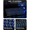 image:imageEPOMAKER Frost Jelly Keycaps Set  126 Keys Forged Carbon Fiber Keycaps Cherry Profile ABSPC MXStyle Compatible for 6168848798100104108 ANSI Layout Mechanical Gaming Keyboards BlueBlack