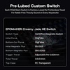 image:imageEPOMAKER HE75 V2 Hall Effect Gaming Keyboard 8K Polling amp 01ms 8000mAh amp 24GhzBT Hot Swap Key amp Knob 0005mm Adjustable Actuation Rapid Triggering Creamy amp Thocky BlackBlack