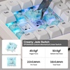 image:imageEPOMAKER Hack70 Wireless Mechanical Keyboard with QMKVIA 24GhzBTWired Gasket HotSwap RGB DyeSub PBT Keycap 65 Ortholinear Layout Wireless Gaming Keyboard for MacWin
