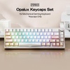 image:imageEPOMAKER Opalux Keycaps Set  134 Keys PBT Keycaps with Exquisite Seashell Pattern Cherry Profile MXStyle Compatible for 606575TKL1800Full Size ANSIISO Layout Mechanical Gaming Keyboards