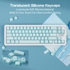 image:imageEPOMAKER TH108 Full Size Mechanical KeyboardAegisSil Keycap Set Silicone Material