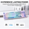 image:imageEPOMAKER TH108 Full Size Mechanical KeyboardAegisSil Keycap Set Silicone Material