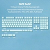 image:imageEPOMAKER TH108 Full Size Mechanical KeyboardAegisSil Keycap Set Silicone Material