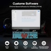 image:imageEPOMAKER X Aula F108 PRO V2 Wireless Gaming Keyboard with 10000mAh Battery DotMatrix Display RGB Backlit Full Size Mechanical Keyboard for MacPCAndroid Retro White ReaperBlack