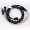 image:imageEPOMAKER 2in1 USBC Dual 8K Gaming Keyboard Cable Single Crystal Copper Braided Charging CableUSB A to Type C for Mechanical KeyboardsMagnetic KeyboardMiceHubs Black GlossBlack