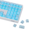image:imageEPOMAKER Frost Jelly Keycaps Set  126 Keys Forged Carbon Fiber Keycaps Cherry Profile ABSPC MXStyle Compatible for 6168848798100104108 ANSI Layout Mechanical Gaming Keyboards BlueBlue