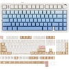 image:imageEPOMAKER x Aula F75 Gasket Mechanical KeyboardOpalux Keycaps Set  134 Keys PBT Keycaps with Exquisite Seashell Pattern