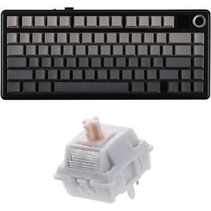 image:imageEPOMAKER X Aula F75 MAX Wireless Mechanical Keyboard with TFT Screen and KnobCream Marble 47gf Gaming Keyboard Switches