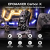 image:imageEPOMAKER Carbon X Wireless Gaming Mouse 400 to 30000 DPI Adjustable PAW3950 Sensor 50g Lightweight Carbon Fiber Shell 24GBTUSBC Rechargeable Wireless Mouse for PCMacLinux Classic BlackClassic Black
