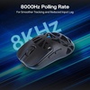 image:imageEPOMAKER Carbon X Wireless Gaming Mouse 400 to 30000 DPI Adjustable PAW3950 Sensor 50g Lightweight Carbon Fiber Shell 24GBTUSBC Rechargeable Wireless Mouse for PCMacLinux Classic BlackClassic Black