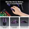 image:imageEPOMAKER Carbonis Wireless Gaming Mouse with Digital Display PAW3950 Sensor 8K Polling 30K DPI Carbon Fiber Composite Shell Ergonomic Right Hand Esports Mouse for PC Gaming BlackBlack Purple