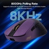 image:imageEPOMAKER Carbonis Wireless Gaming Mouse with Digital Display PAW3950 Sensor 8K Polling 30K DPI Carbon Fiber Composite Shell Ergonomic Right Hand Esports Mouse for PC Gaming BlackBlack Purple
