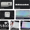 image:imageEPOMAKER Phos Keycaps Set  136 Keys SidePrinted Shine Through Keycaps Cherry Profile PBTPC MXStem Compatible for 6168848798100104 ANSI Layout Mechanical Gaming Keyboards
