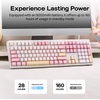 image:imageEPOMAKER TH108 Full Size Mechanical KeyboardFrost Jelly Keycaps Set  126 Keys Forged Carbon Fiber Keycaps