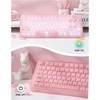 image:imageEPOMAKER TH99 PRO 96 Mechanical Keyboard with Screen amp KnobFrost Jelly Keycaps Set  126 Keys Forged Carbon Fiber Keycaps