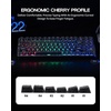 image:imageEPOMAKER X Aula F75 MAX Wireless Mechanical Keyboard with TFT Screen and KnobFrost Jelly Keycaps Set  126 Keys Forged Carbon Fiber Keycaps