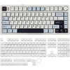 image:imageEPOMAKER x Aula F75 Gasket Mechanical KeyboardFrost Jelly Keycaps Set  126 Keys Forged Carbon Fiber Keycaps