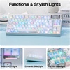 image:imageEPOMAKER AegisSil Keycap SetG84 PRO Wireless Gaming Keyboard with ScreenampKnob