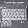 image:imageEPOMAKER AegisSil Keycap SetG84 PRO Wireless Gaming Keyboard with ScreenampKnob