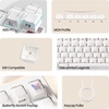 image:imageEPOMAKER G84 PRO Wireless Gaming Keyboard with ScreenampKnobLusterfly Jelly Keycaps Set  123 Keys DoubleShot Laser Engraved