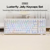 image:imageEPOMAKER G84 PRO Wireless Gaming Keyboard with ScreenampKnobLusterfly Jelly Keycaps Set  123 Keys DoubleShot Laser Engraved