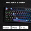 image:imageEPOMAKER HE80 Hall Effect Gaming KeyboardEK21 VIA Gasket Number Pad with 1000mAh Battery