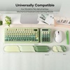 image:imageEPOMAKER RT100 PRO Wireless Gaming Keyboard with 154 ScreenampKnobCloudGel Wrist Rest for Keyboard and Mouse