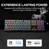 image:imageEPOMAKER TH108 Full Size Mechanical Keyboard Wireless Gaming Keyboard with 8000mAh Battery x vvyruus Retromania Keycaps Set  130 Keys