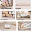 image:imageEPOMAKER TH80 V2 PRO Wireless Gaming Keyboard with ScreenampKnobOpalux Keycaps Set  134 Keys PBT Keycaps with Exquisite Seashell Pattern