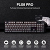 image:imageEPOMAKER X Aula F108 PRO Wireless Gaming Keyboard with ScreenSorane 39gf Gaming Keyboard Switches Set