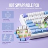 image:imageEPOMAKER X Aula F75 MAX Wireless Mechanical Keyboard with TFT Screen and Knob Gasket Keyboard in 75 Layout Hot Swappable Gaming Keyboard for PCMacLinux Matte BlackBlueWhitePurple