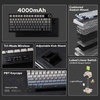 image:imageEPOMAKER X Aula F75 MAX Wireless Mechanical Keyboard with TFT Screen and KnobClick Gaming Mouse Wireless 24GhzBluetoothTypeC