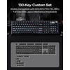 image:imageEPOMAKER x vvyruus Retromania Keycaps Set  130 Keys FiveSide Dyesub PBT Keycaps Cherry Profile MXStyle Compatible for 606575TKL96Full Size ANSI Layout Mechanical Gaming Keyboards