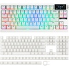 image:imageEPOMAKER G84 PRO Wireless Gaming Keyboard with ScreenampKnobPhos Keycaps Set  136 Keys SidePrinted Shine Through Keycaps