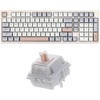 image:imageEPOMAKER Galaxy100 QMKVIA Wireless Gaming KeyboardCream Marble 47gf Gaming Keyboard Switches